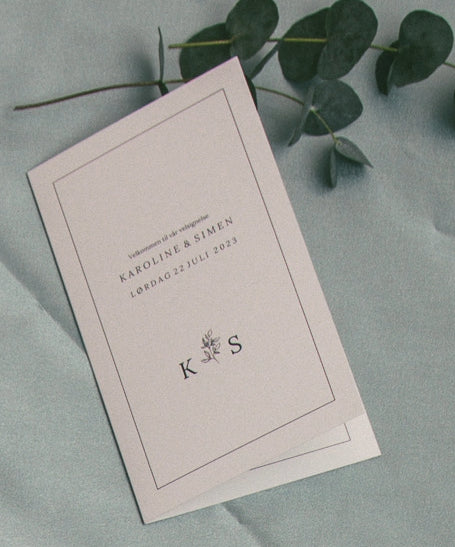 Vielsesprogram - Karoline