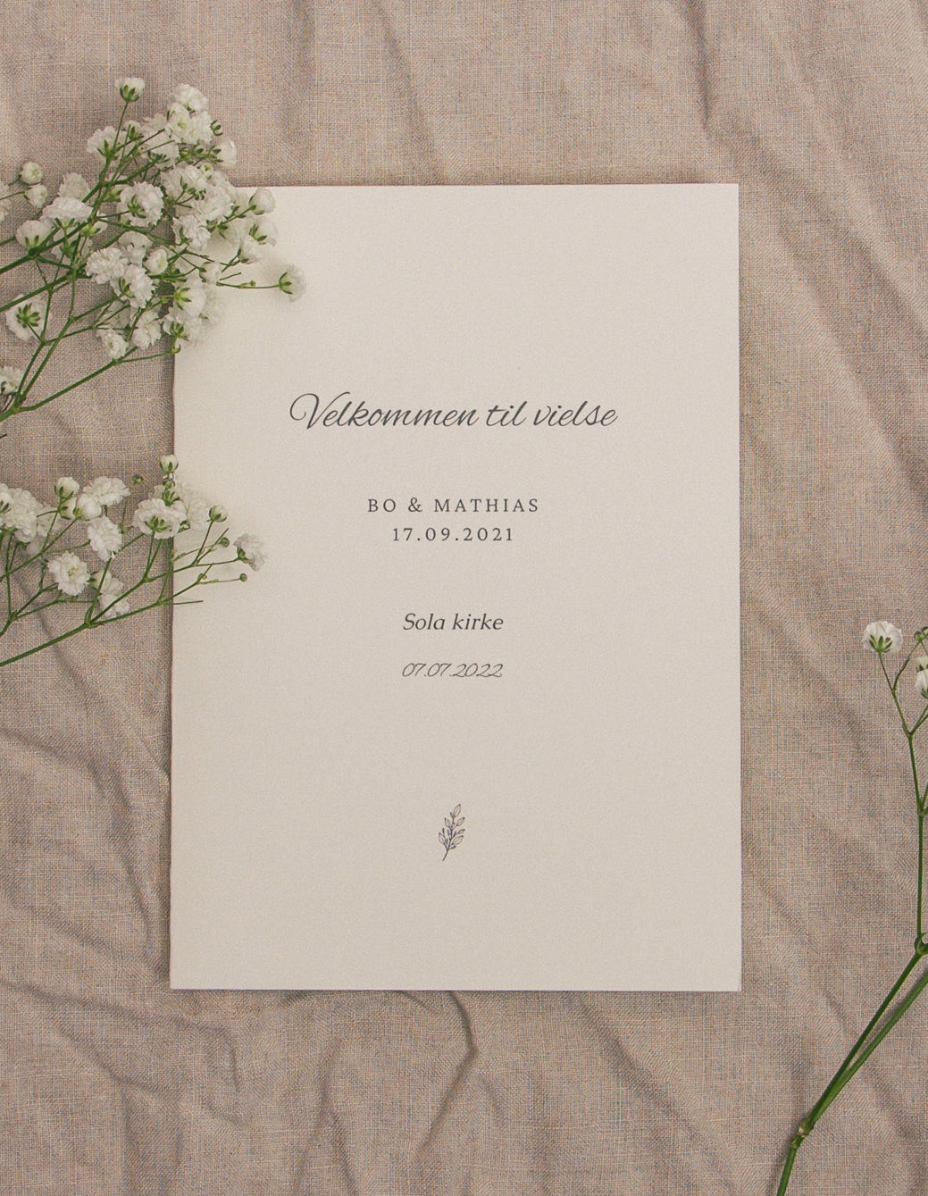 Vielsesprogram - Strandhuset