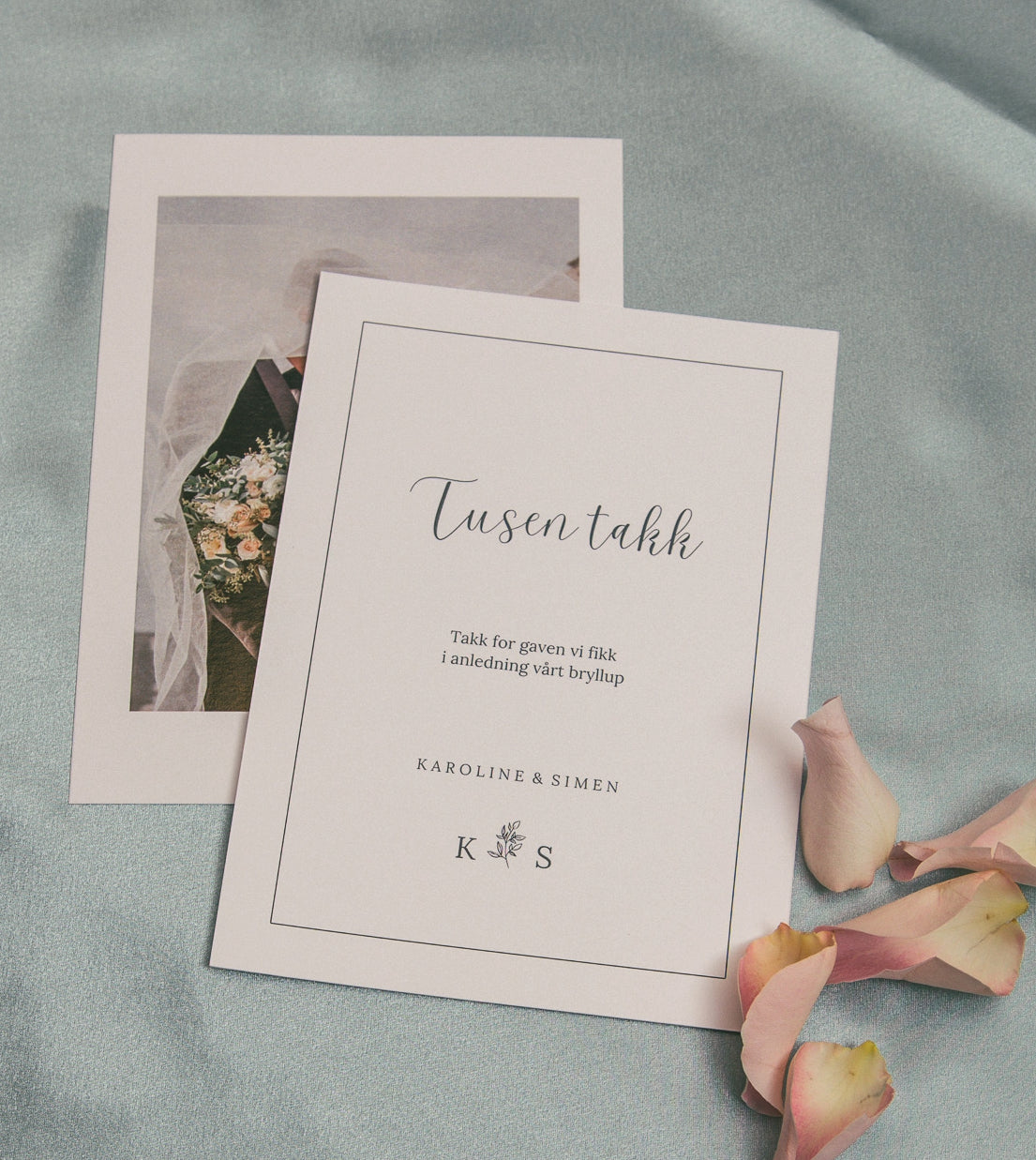 Takkekort - Karoline